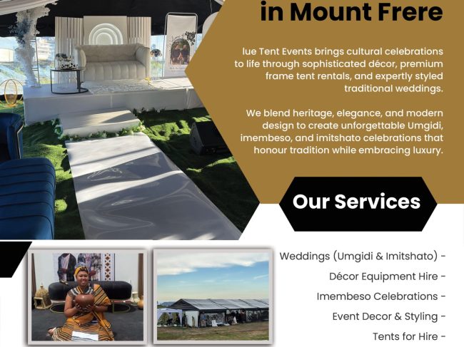 Blue Tent Events – Event Planners in Mount Frere