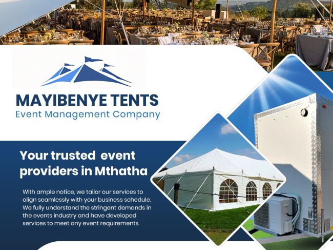 Mayibenye Tents – Event Providers in Mthatha