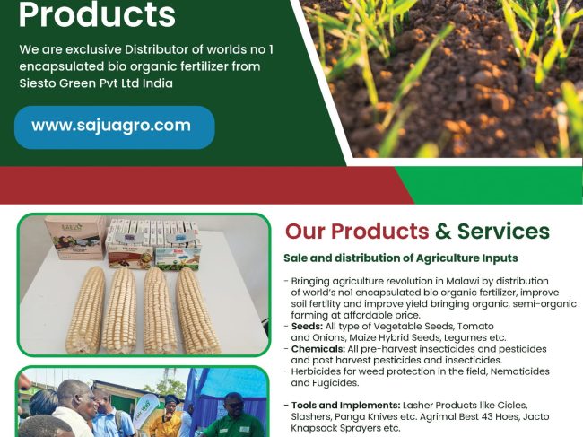 Saju Agro Dealers – Agricultural Services in Malawi